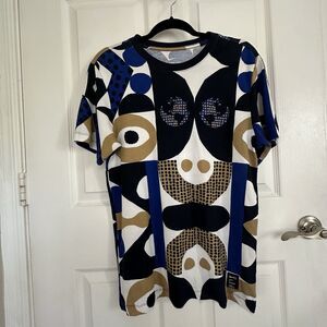 Nike Mens A.I.R. Cody Hudson Dri Fit Short Sleeve Running Top Sz S CI8060-451